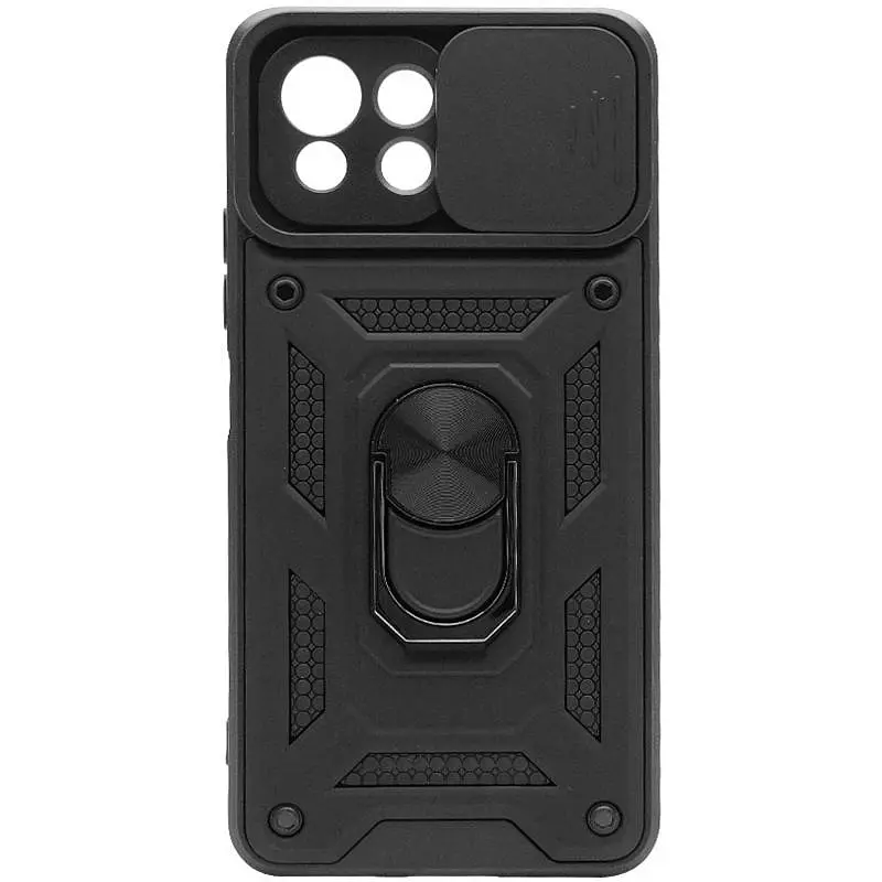 Чохол Ummi Camshield Serge Ring для Xiaomi Mi 11 Lite Чорний / Black - фото 1