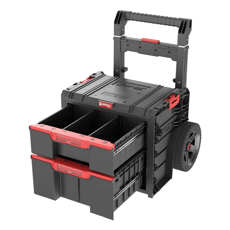 Ящик для інструментів на колесах Qbrick SYSTEM PRO CART 2.0 PLUS DRAWER 2 520x440x660 мм 5901238261209 - фото 2