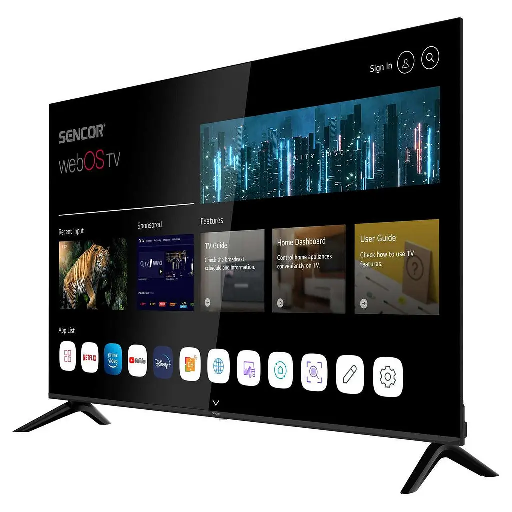 Телевізор Sencor SLE 55US801TCSB - фото 2