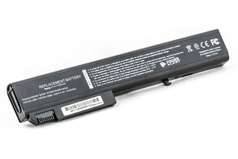 Акумулятор PowerPlant для ноутбуків HP EliteBook 8530 (HSTNN-LB60, H8530) 14.4V 5200mAh (NB00000127) - фото 2