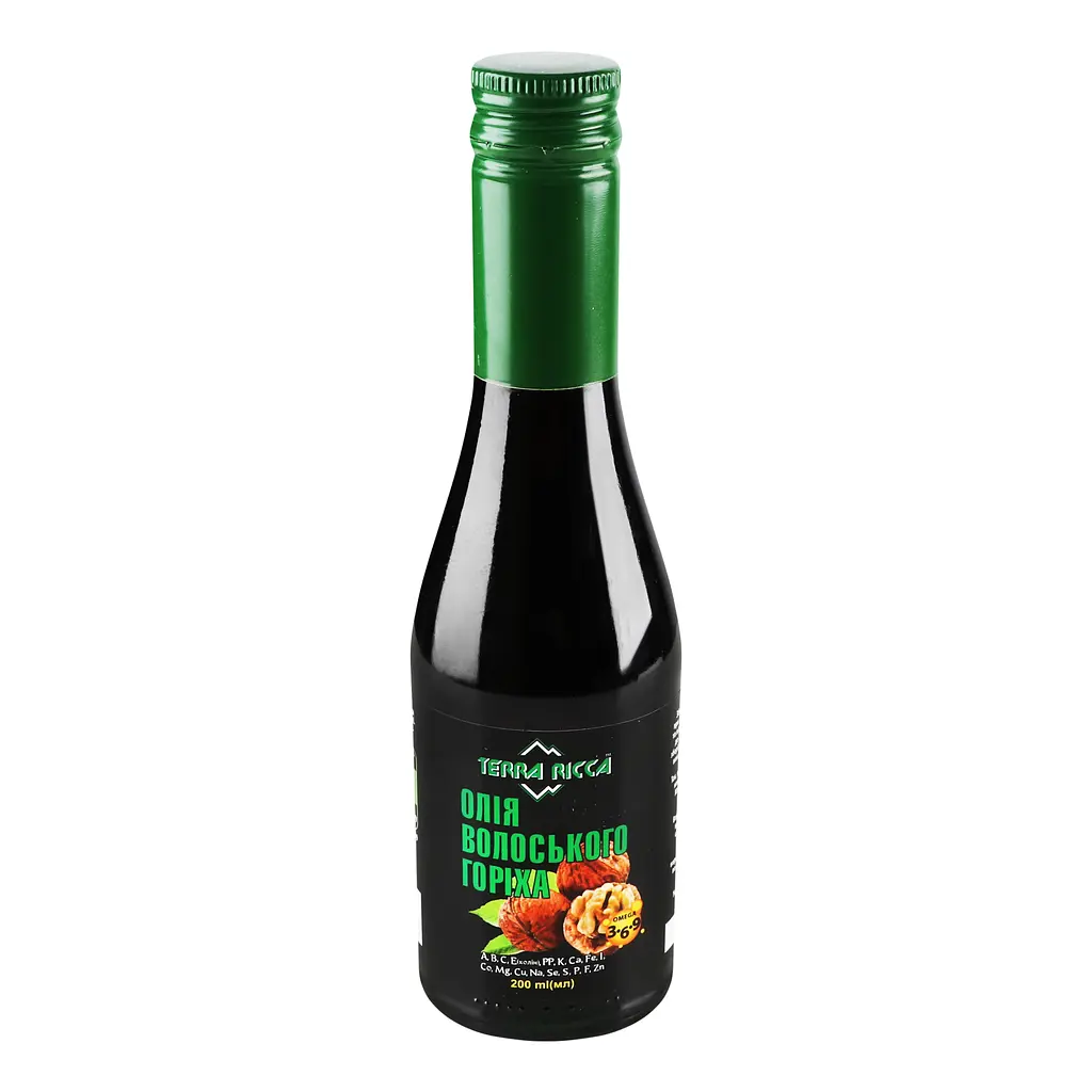 Масло грецкого ореха Terra Ricca холодного отжима 200 мл (923806) - фото 5