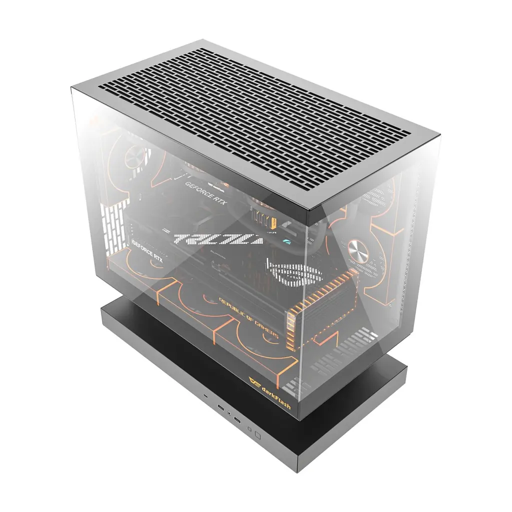 Корпус для ПК DARKFLASH F1 BLACK - фото 5