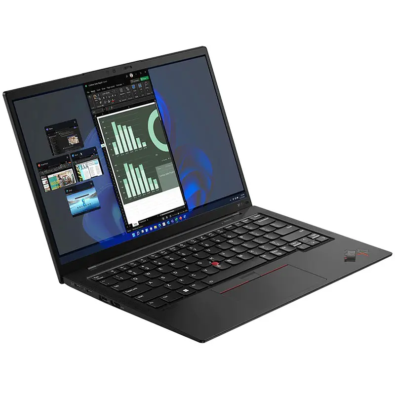 Ноутбук LENOVO ThinkPad X1 Carbon Gen 10, Intel Core i7-1260P до 4.7GHz, 14" WUXGA, 16GB, SSD 512GB, Intel Iris Xe Graphics, Windows 11 Pro - фото 2