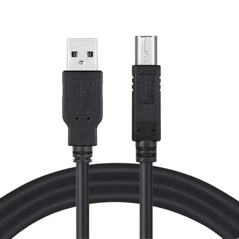 Кабель для принтера USB 2.0 AM/BM 2.0m black ColorWay (CW-CBUB072-BK) - фото 4
