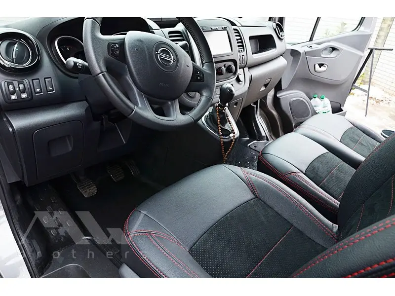 Авточохли модельні MW Brothers для Opel Vivaro ( 1+2 ) c 2014 - фото 2