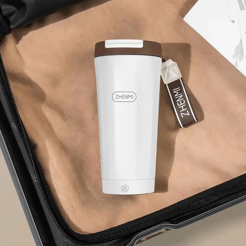 Термокухоль Zhenmi Magic Electric Cup 350 мл White [ZMDR-C2 Pro] [122571] - фото 3