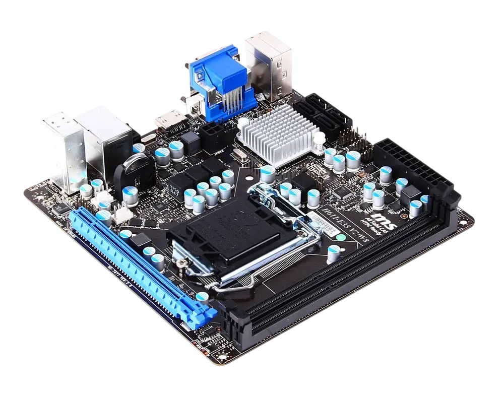 Материнська плата MSI H61I-E35 V2/W8 LGA 1155 (H61I-E35 V2/W8) Б/В - фото 3