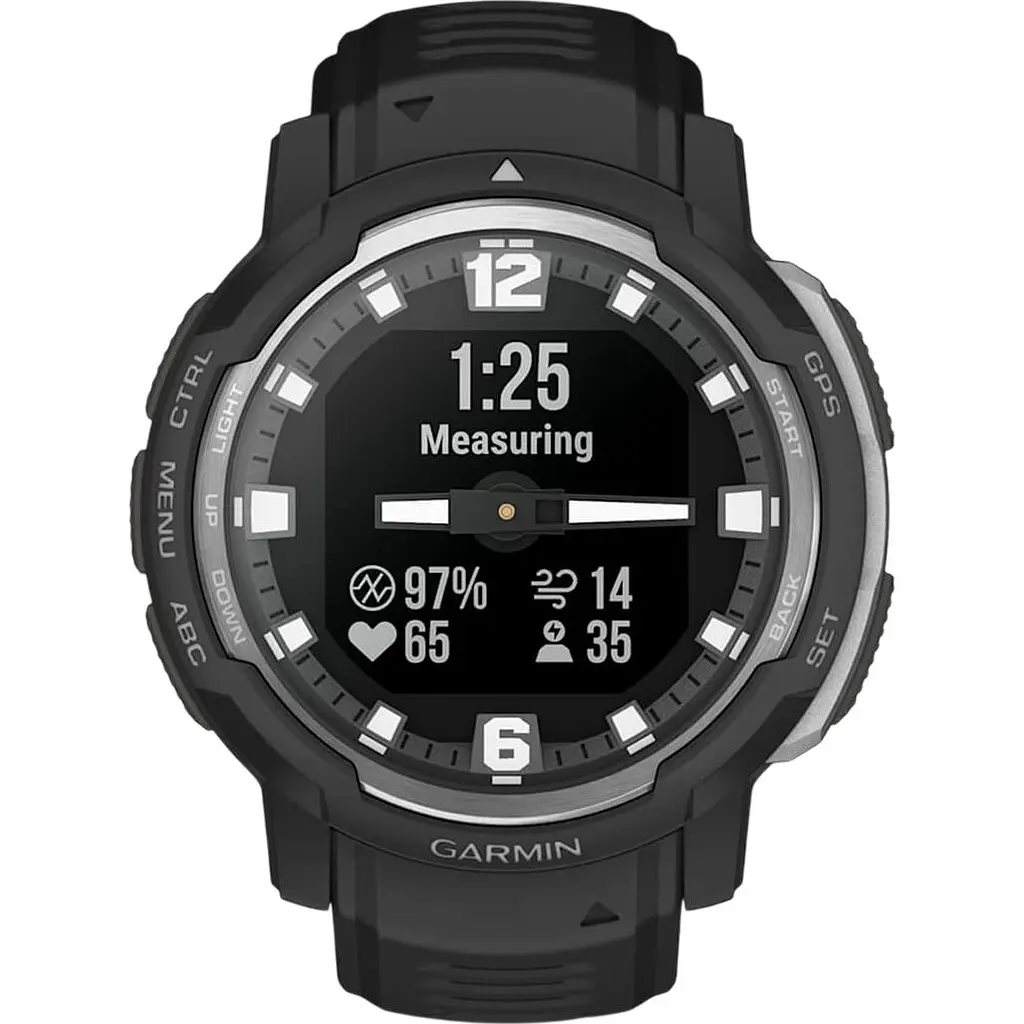 Смарт-годинник Garmin Instinct Crossover Standard Edition Black (010-02730-13/03) [171556] - фото 9