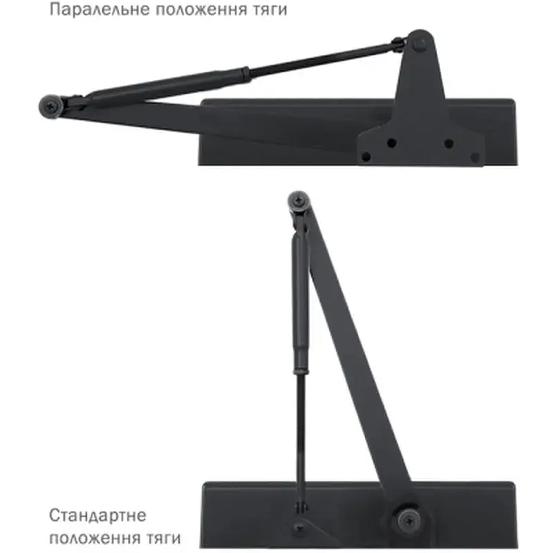 Доводчик двері Ryobi D-2055V BLACK - фото 7