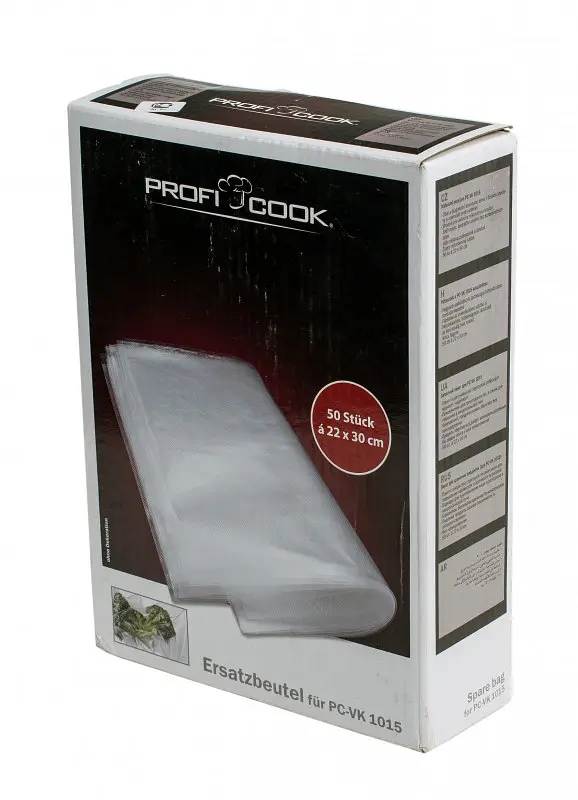 Пакеты для вакуумной упаковки Profi Cook 28х40см - фото 3