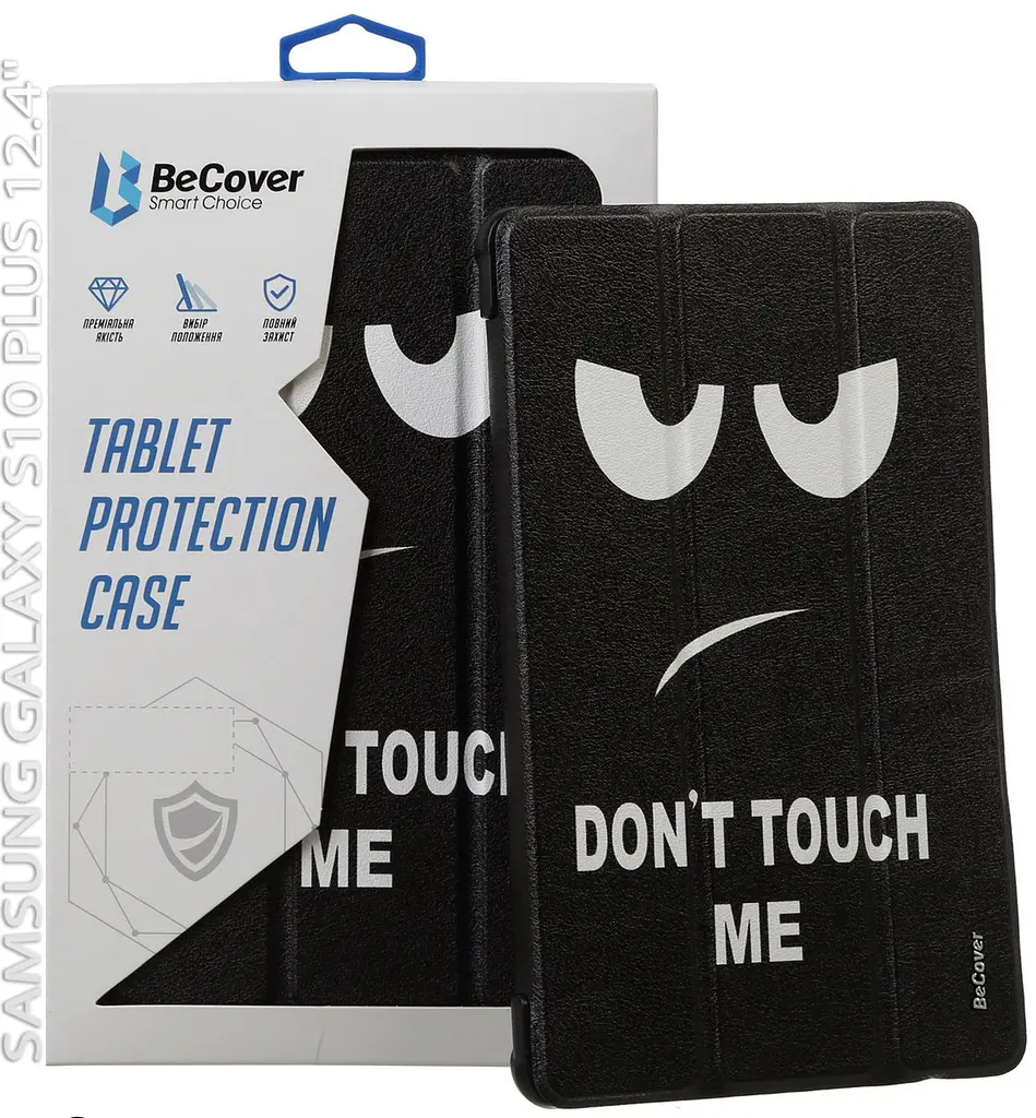 Чохол-книжка BeCover Smart Case для Samsung Galaxy Tab S10 Plus SM-X820/SM-X826 Don`t Touch (712242) - фото 2