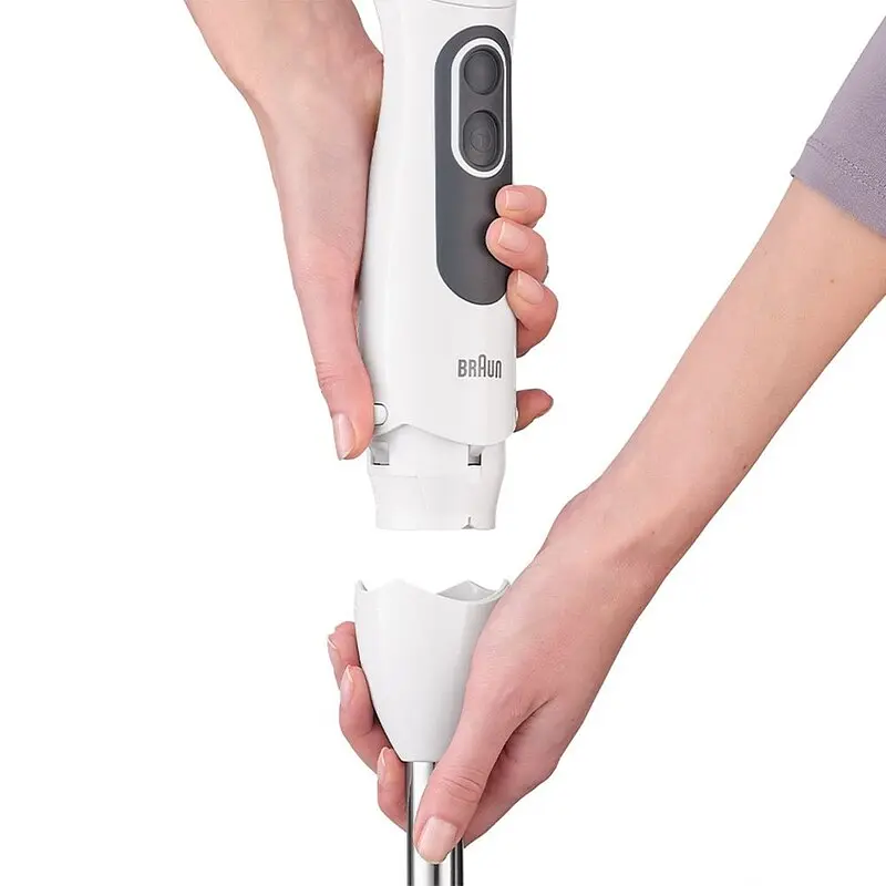 Ручной блендер Braun MQ 3100 WH Smoothie белый - фото 5