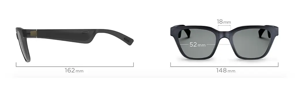 Аудио очки Bose Frames Alto размер M/L Black (830044-0100) - фото 4