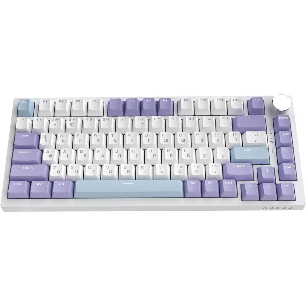 Клавіатура Ajazz AK820 Sea Salt Switch White (AK820-SS-PWB) [163669] - фото 2