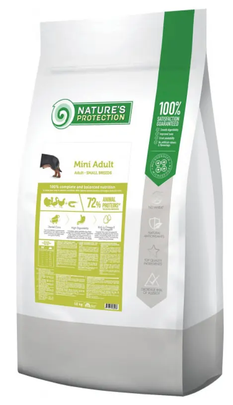 Сухий корм Nature's Protection Mini Adult Small breeds 0.5 кг для собак малих порід - фото 2