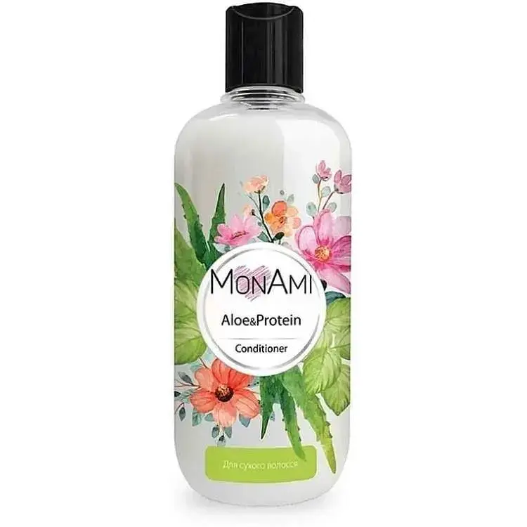 Кондиціонер для волосся MONAMI 500мл сухого Aloe&Protein