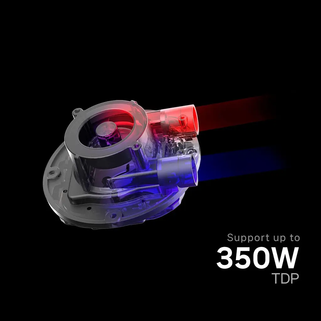 СВО Zalman ALPHA 36 Black 360мм (ALPHA2A36BLACK) - фото 9
