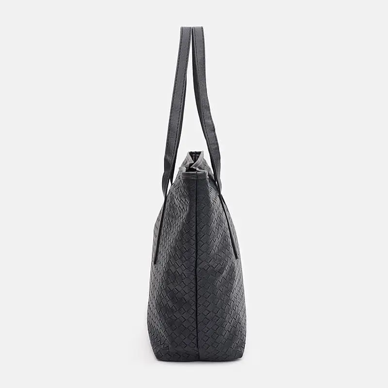 Сумка жіноча Monsen C1kp8962bl-black 34х29х14 см Чорний - фото 4