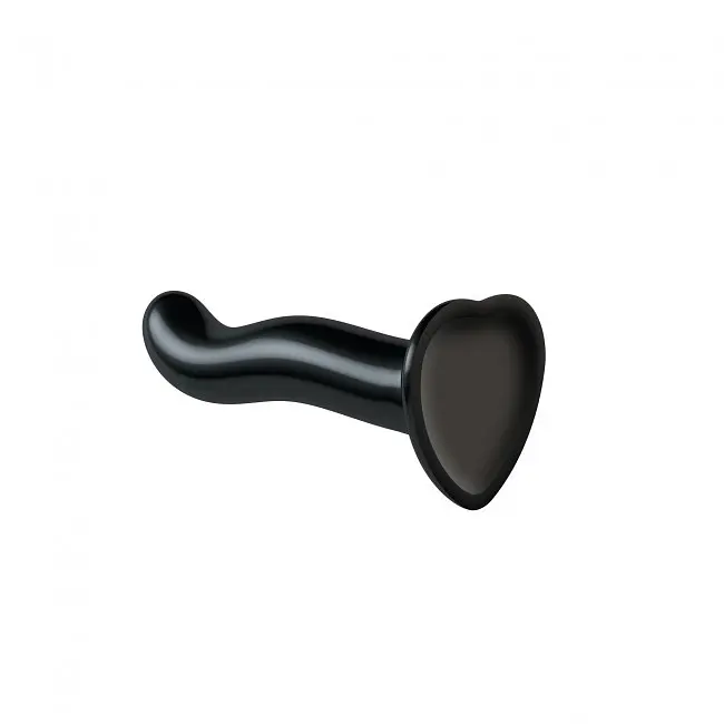 Фалоімітатор Strap-On-Me Dildo Plug PG L 18 см чорний - фото 2