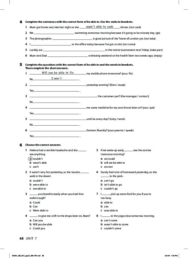 Wonderful World 2nd Edition 5 Grammar Book - фото 4