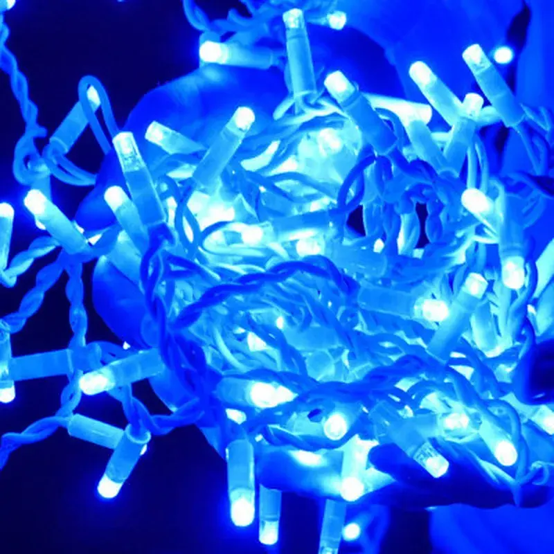 Гірлянда ColorWay IP65 10м 100Led блакитне світло (CW-GO-100L10BL) - фото 8