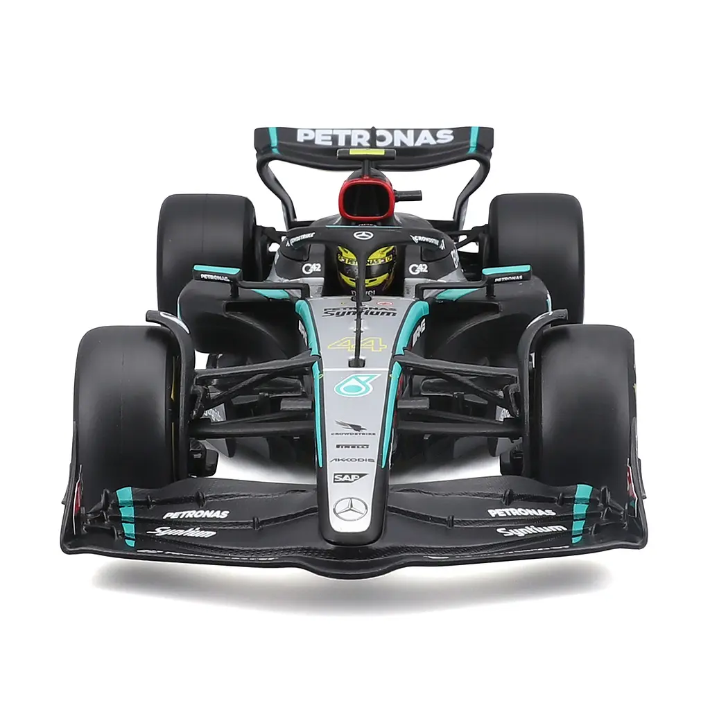 Авто-конструктор Bburago Mercedes-AMG F1 W15 Petronas 2024 (18-28515) - фото 6