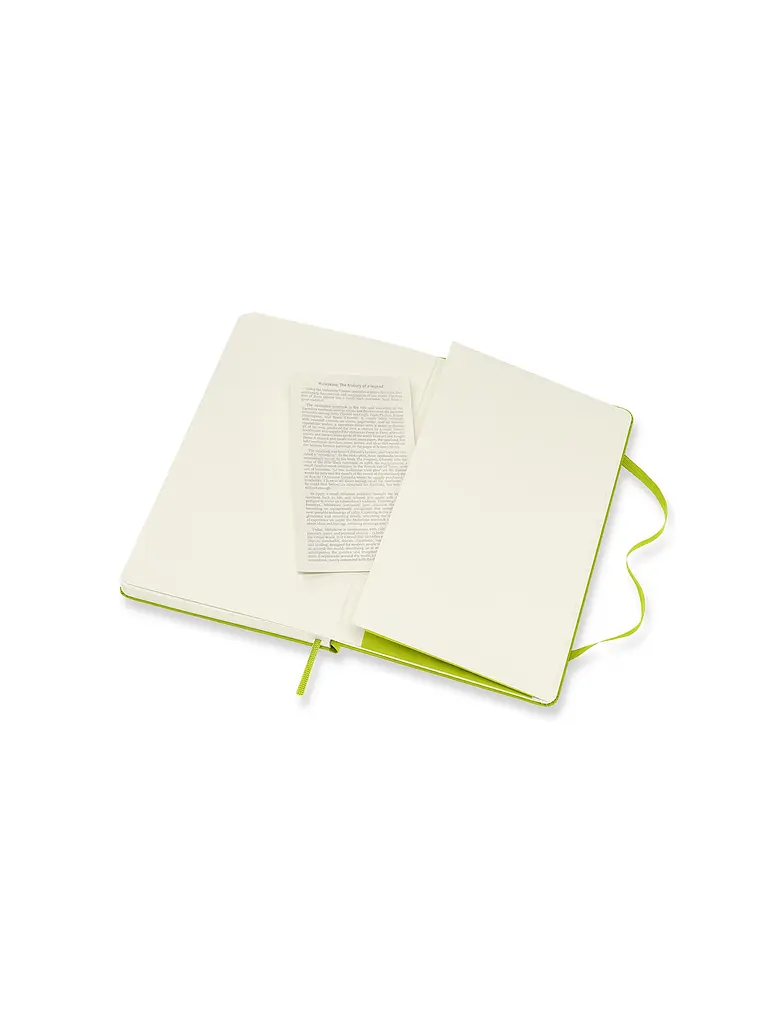 Записник Moleskine Classic середній, Лінійка Лимонний Зелений (QP060C2) - фото 5