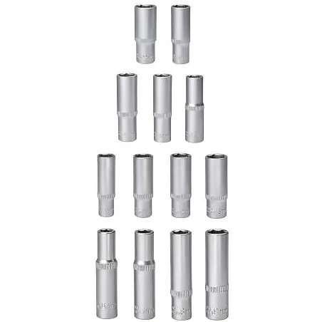 Hабір інструменту Alloid Base 1/2" і 1/4" 6-гранний 109 предметів (NG-1109BS) - фото 8
