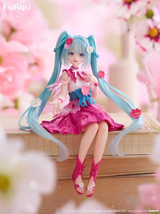 Фігурка Furyu Noodle Вокалоїд Хацуне Міку Vocaloid Hatsune Miku Flower Fairy 14 см F V HM FF 14 - фото 6