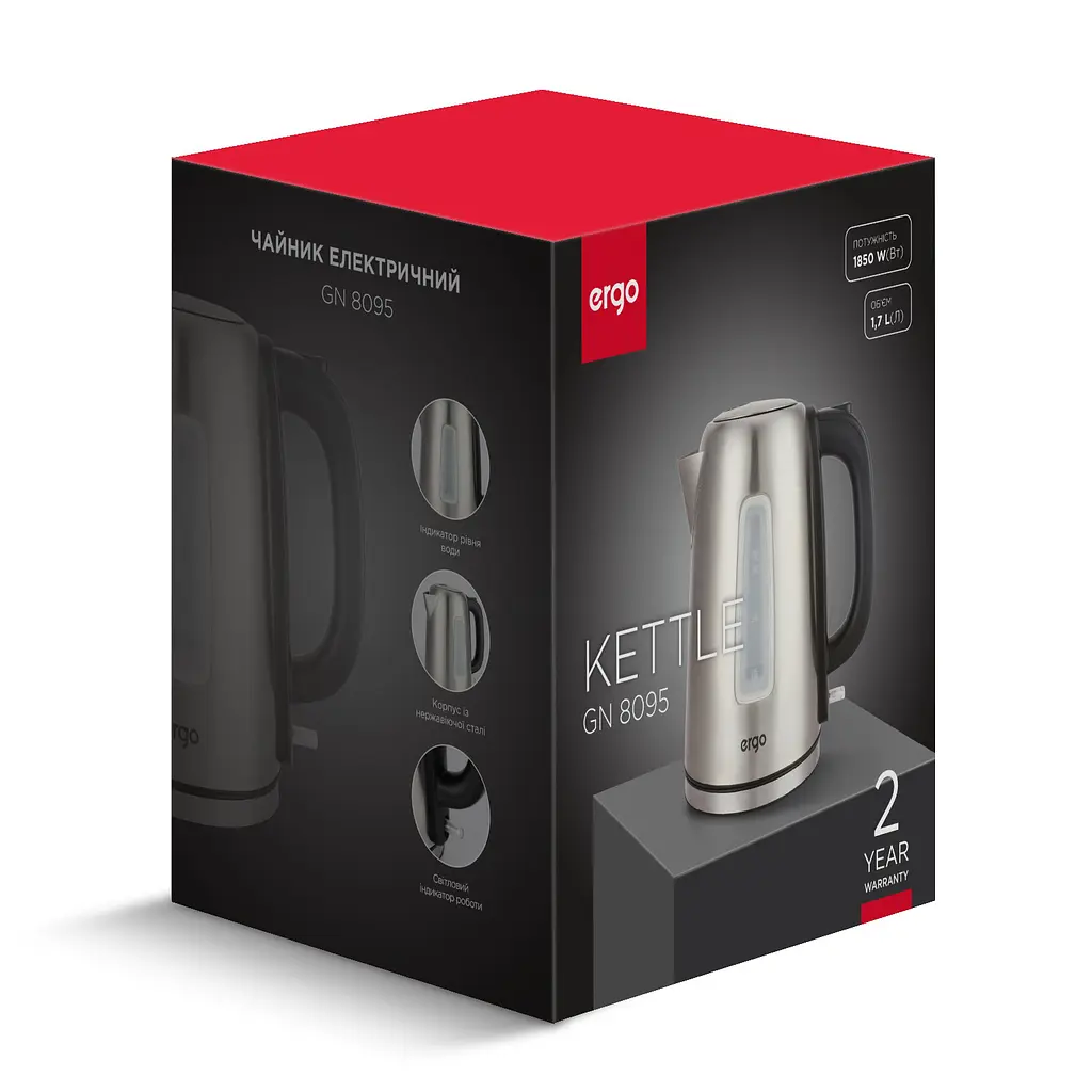 Електрочайник Ergo Kettle GN 8095 - фото 2