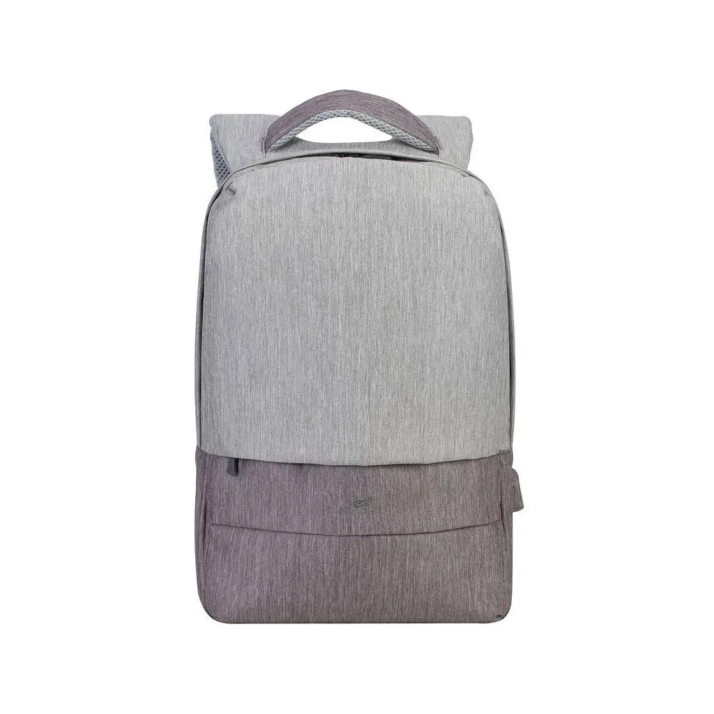 Рюкзак для ноутбука RivaCase 15.6" 7562 grey/mocha anti-theft (7562Grey/Mocha) - фото 2