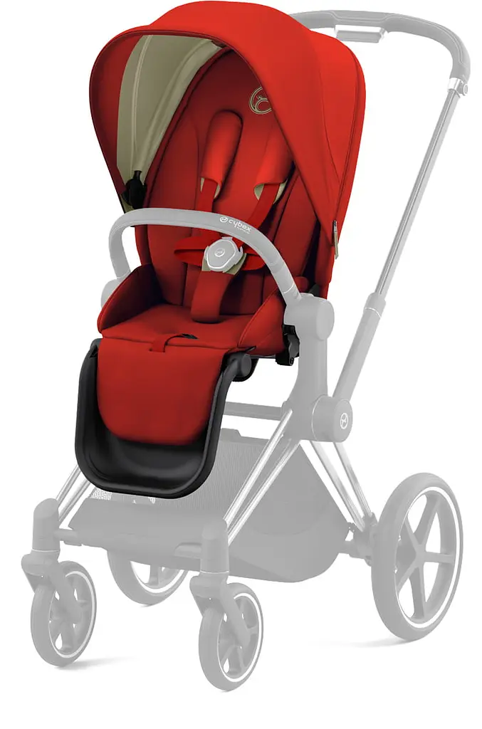 Прогулянкова коляска Cybex Priam 4.0 Autumn Gold шасі Chrome Brown 2023 р. - фото 5