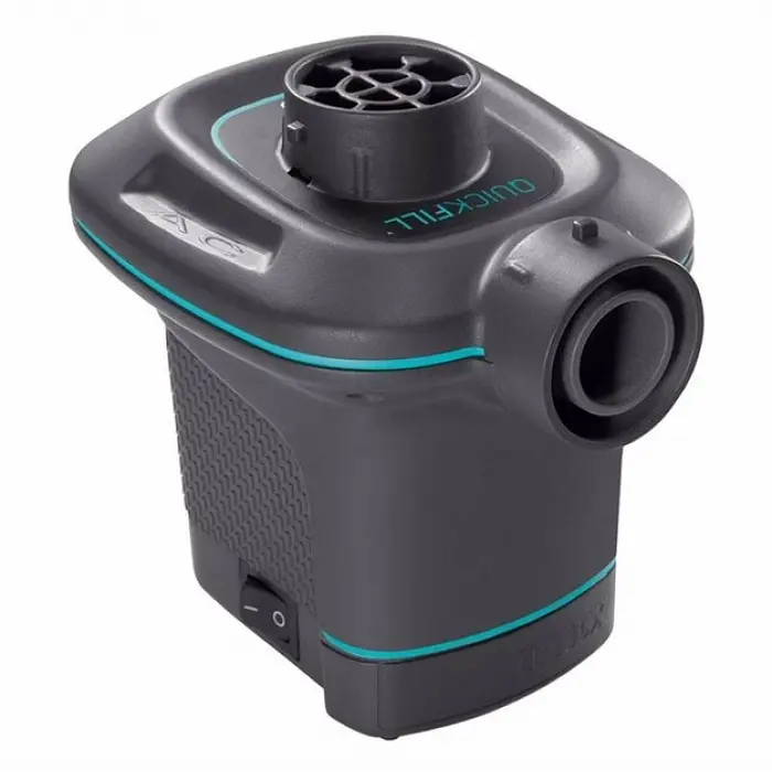 Сетевой электрический насос Intex 66640 Quick-Fill 650 л / мин с тремя насадками черный - фото 2