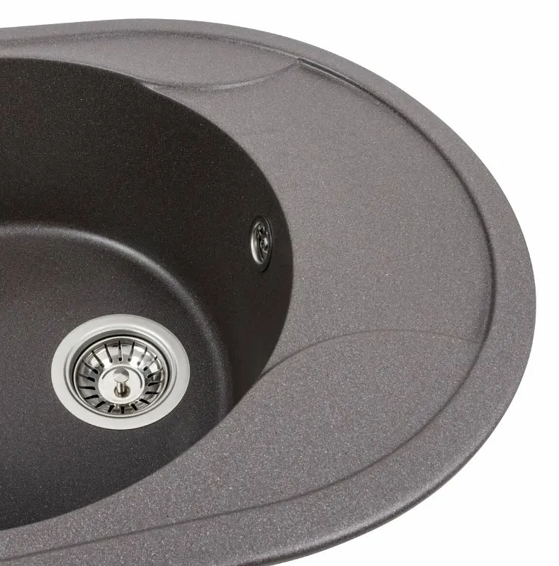 Кухонна мийка Platinum 5847 ONYX матовий Гренадін (SP000039618) - фото 5