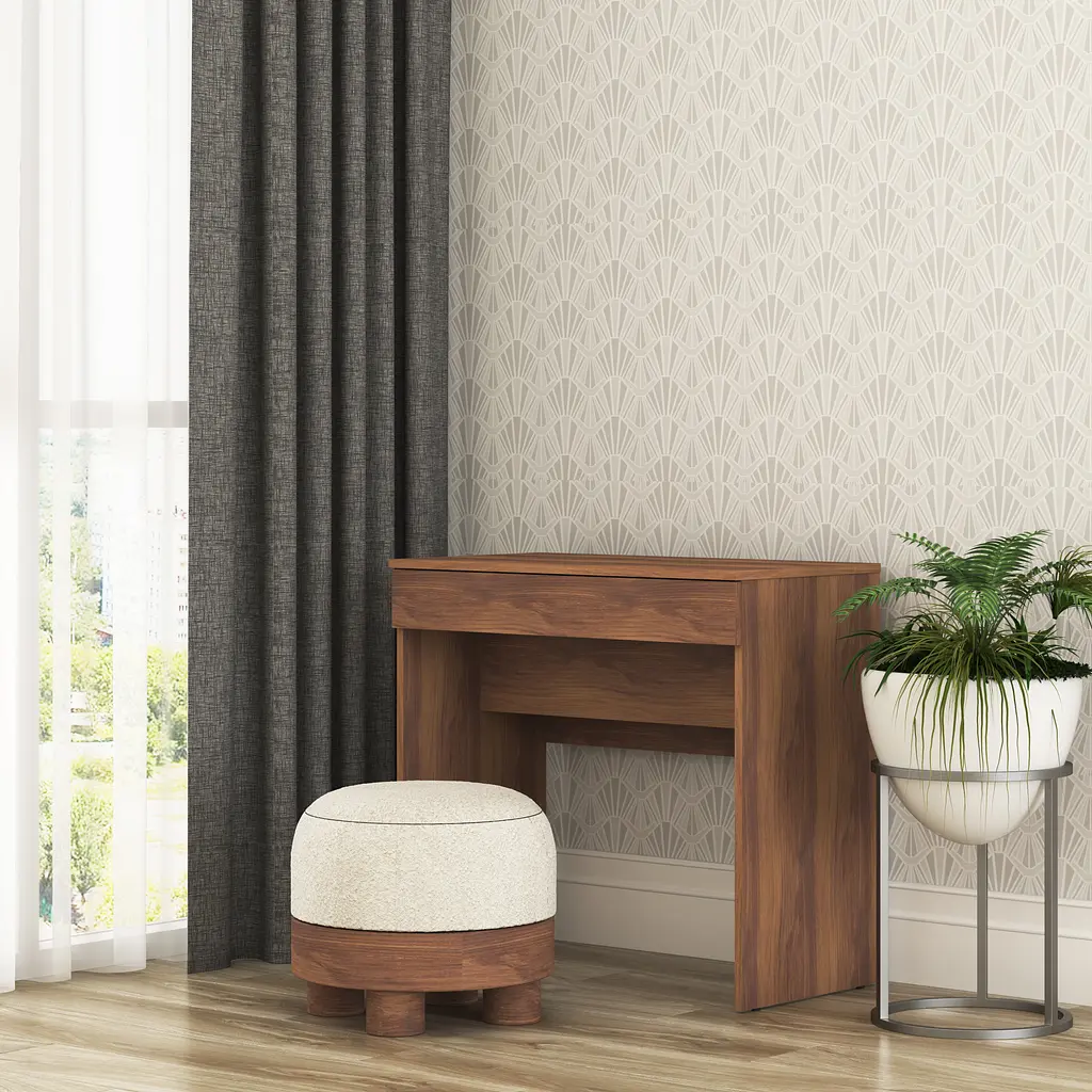 Трюмо з дзеркалом у спальню MebelStar Нео 80x43x75,2 см Дуб бурштиновий (MBS-1239) - фото 2