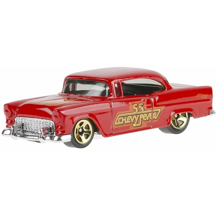 Базова машинка Hot Wheels Cool Classics 55 Chevy червона (5785) JJK21-N521   - фото 2