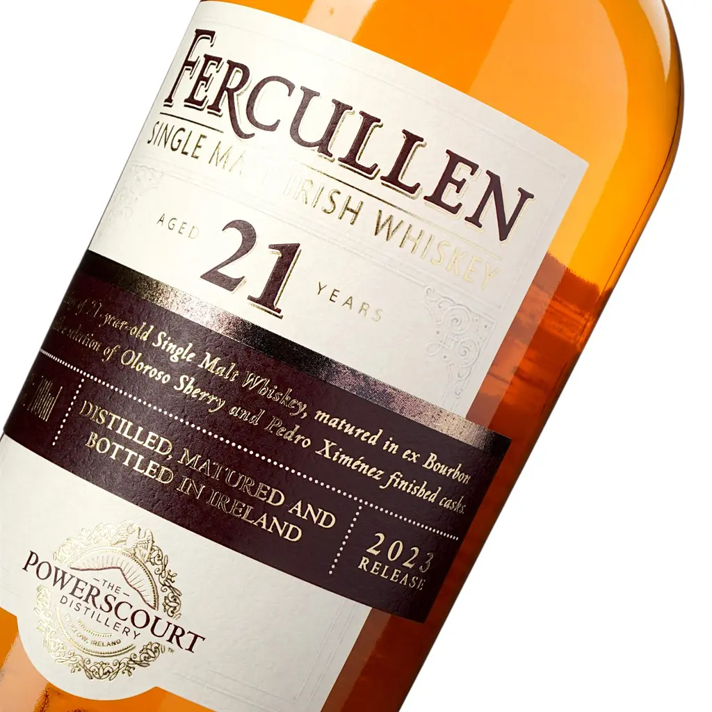 Віскі Fercullen 21 yo Single Malt Irish Whiskey 46% 0.7 л - фото 6