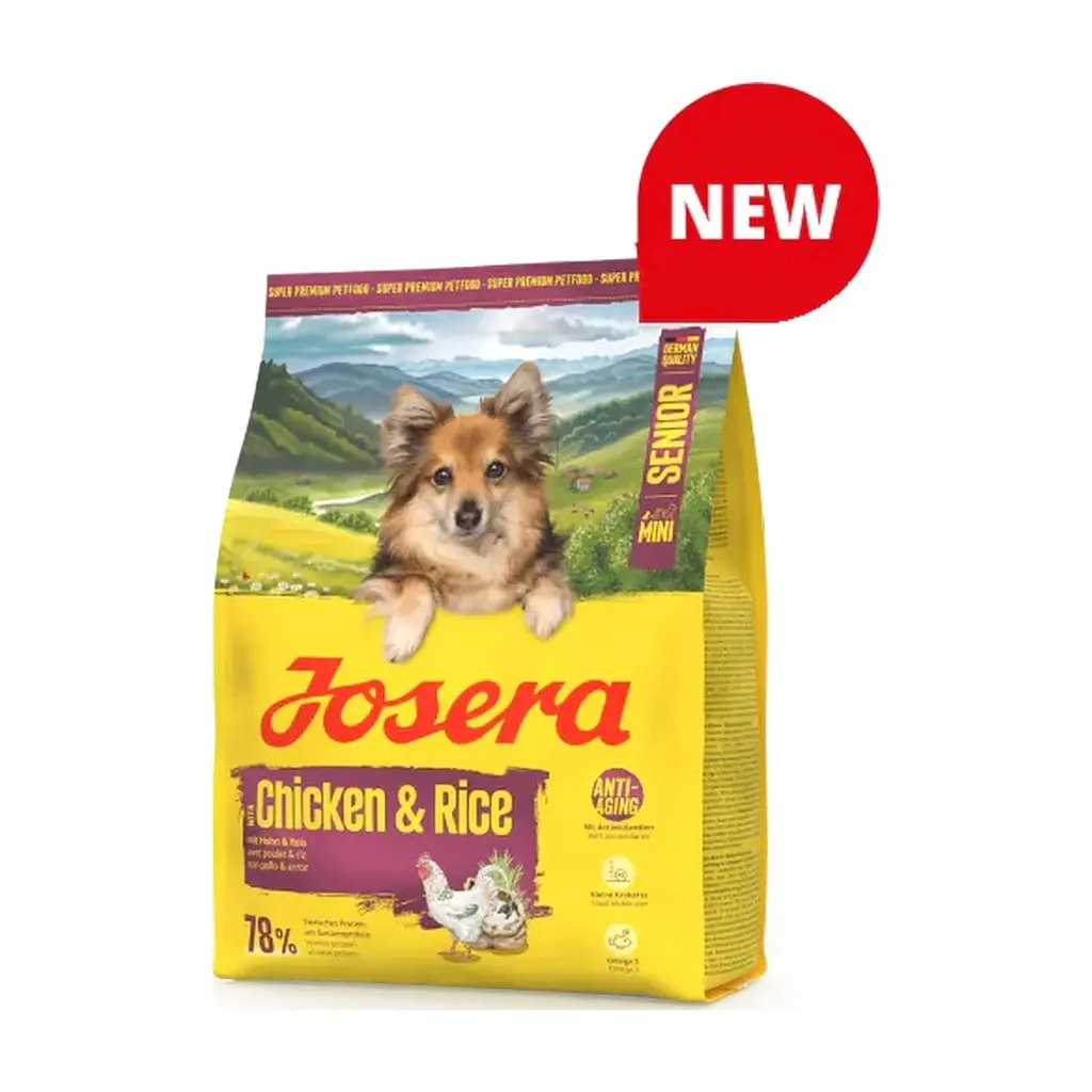 Сухий корм для собак Josera Mini Senior Chicken & Rice 3 кг (4032254787723) - фото 2
