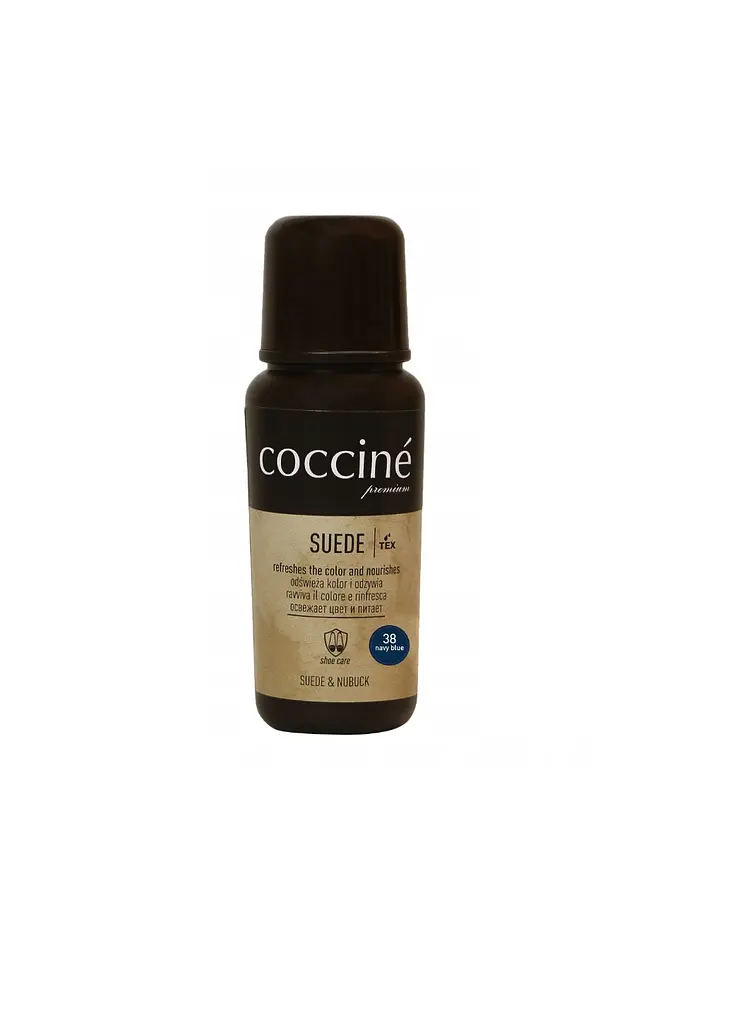 Крем-фарба Coccine Suede для замші та нубуку, темно-синя, 75 мл