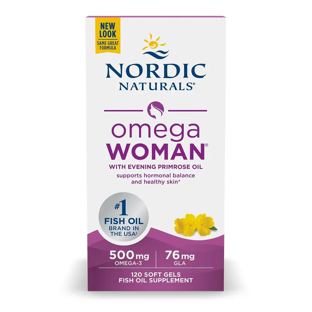 Омега комплекс Nordic Naturals Omega With Evening Primrose 120 капсул - фото 2