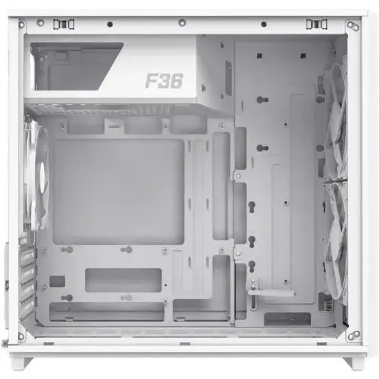 Корпус GameMax F36 WH White with window - фото 9