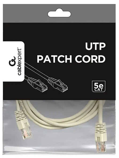 Патч-корд Cablexpert 3M UTP категорія 5E Grey - фото 3
