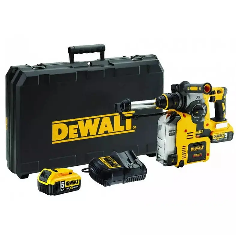Перфоратор акумуляторний DeWALT SDS-Plus з АКБ та ЗП DCH275P2 - фото 2