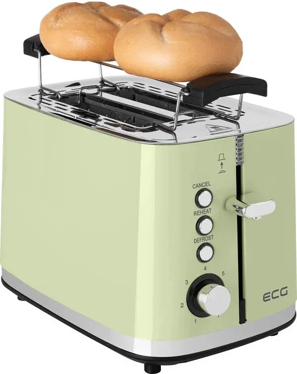Тостер ECG ST 2766 Vintage Olive
