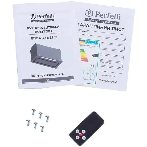 Вытяжка Perfelli BISP 6973 A 1250 IV LED Strip - фото 11