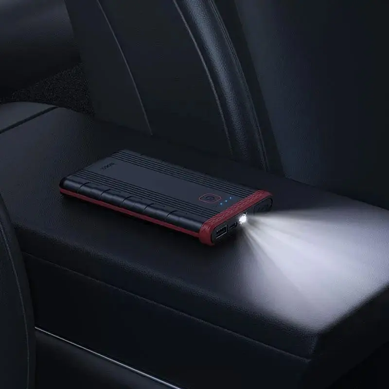 Пуско-зарядний пристрій Hoco QS5 6000mAh Black [170378] - фото 7