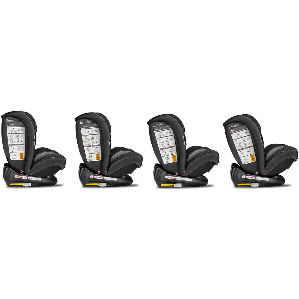 Автокрісло Lionelo Oliver 9-36 кг Isofix Black - фото 9