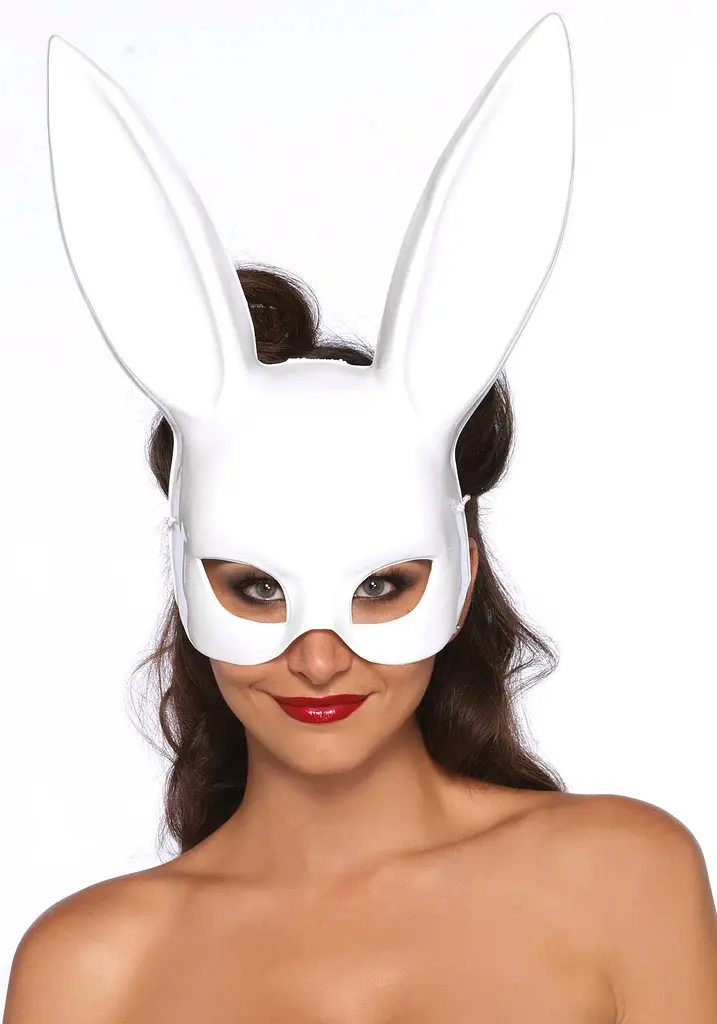 Маска - Masquerade Rabbit Mask White - фото 2