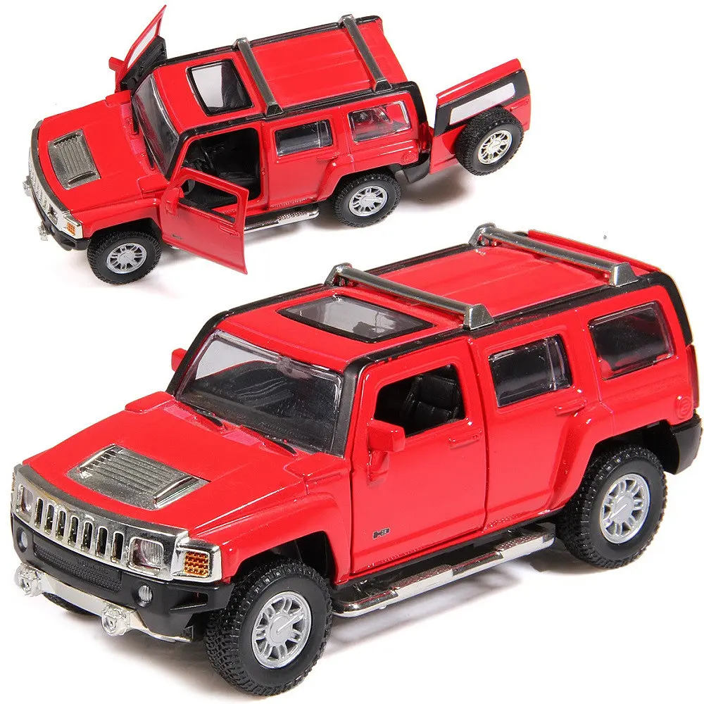 Іграшкова машинка з Метала Hummer H3 «Автопром» 1:32 - фото 5