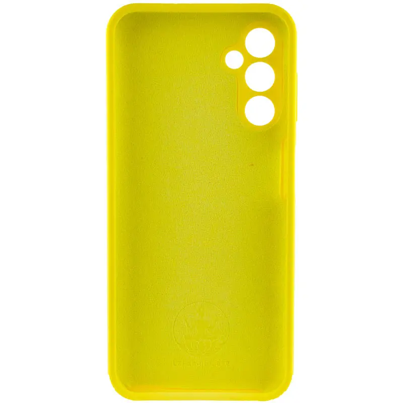 Чохол Silicone Cover Lakshmi Full Camera (AAA) для Samsung Galaxy A14 4G/5G Жовтий / Yellow - фото 3